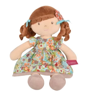 mainan boneka organik - FLOWER KIDS ORANGE SOFT DOLL – SUMMER