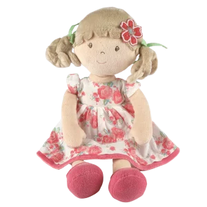 mainan boneka organik - FLOWER KIDS SOFT DOLL – SCARLET